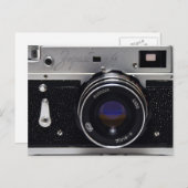 ヴィンテージカメラ収集ロシアの02 Lのコピー ポストカード (正面/裏面)
