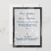 ヴィンテージカメラ撮影プリント 招待状 (正面)