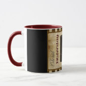 ヴィンテージカメラ撮影映画ノスタルジアの思い出 マグカップ (左)