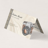 ヴィンテージカメラ撮影用名刺 名刺 (裏面)
