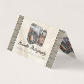 ヴィンテージカメラ撮影用名刺 名刺 (正面)