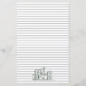 ヴィンテージカメラ黒線文房具 (正面)