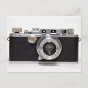 ヴィンテージカメラ11 German Rangefinder by L - ポストカード