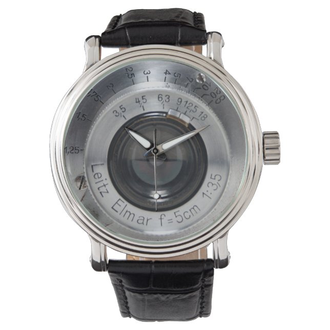 ヴィンテージカメラ3ドイツ製レンズウォッチ 腕時計 (正面)