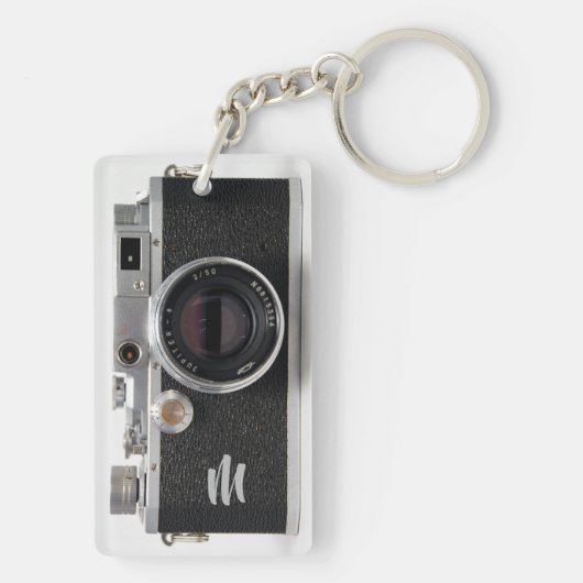 ヴィンテージカメラ3日本の lモノグラムAKのコピー キーホルダー (裏面)