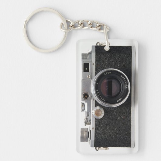 ヴィンテージカメラ3日本の lモノグラムAKのコピー キーホルダー (正面)
