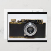 ヴィンテージカメラ3 German Rangefinder 1932はがき ポストカード (正面/裏面)