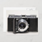 ヴィンテージカメラ5ドイツ折り畳みカメラ葉書 ポストカード (正面/裏面)
