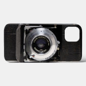ヴィンテージカメラ5Dドイツ折り畳みカメラ Case-Mate iPhoneケース (裏面 (横))