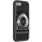 ヴィンテージカメラ5Dドイツ折り畳みカメラ Case-Mate iPhoneケース (裏面/右)
