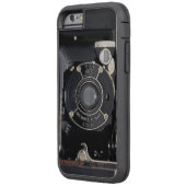 ヴィンテージカメラ6d USA折りたたみカメラIphone Case-Mate iPhoneケース (裏面左)