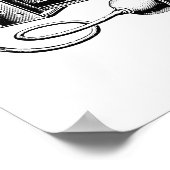 ヴィンテージカメラ – アンティークカメラ撮影 ポスター (角)