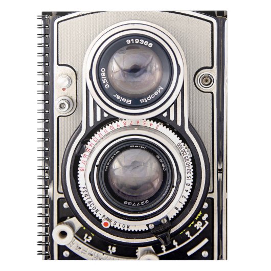ヴィンテージカメラ ノートブック (正面)