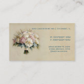 ヴィンテージカメラ&フラワーウォーターカラー撮影BU 名刺 (裏面)