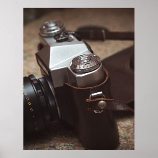 ヴィンテージカメラ ポスター (正面)