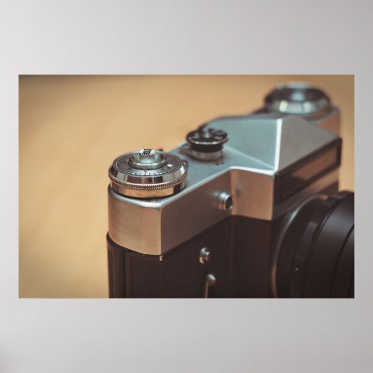 ヴィンテージカメラ ポスター (正面)
