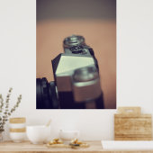 ヴィンテージカメラ ポスター (キッチン)