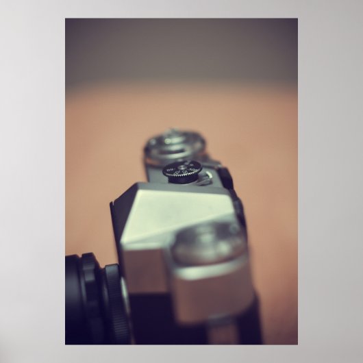 ヴィンテージカメラ ポスター (正面)