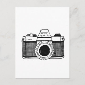 ヴィンテージカメラ ポストカード