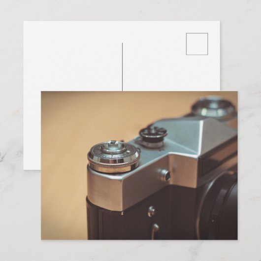 ヴィンテージカメラ ポストカード (正面/裏面)