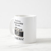 ヴィンテージカメラ 楽しい写真家  コーヒーマグカップ (正面左)