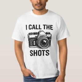 ヴィンテージカメラ 私がシャッターを切る 楽しい写真家  Tシャツ