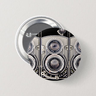 ヴィンテージカメラ 缶バッジ