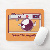 ヴィンテージカメラ、負にならない マウスパッド (マウス)