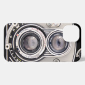 ヴィンテージカメラ iPhoneケース (裏面横)