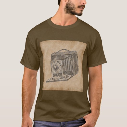 ヴィンテージカメラ Tシャツ (正面)