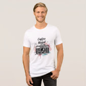 ヴィンテージカメラCapture Tシャツ (正面全面)