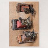 ヴィンテージカメラJigsawパズル ジグソーパズル (縦)