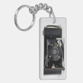 ヴィンテージカメラUSA折りたたみカメラ名DsAK キーホルダー (正面左)
