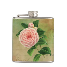 ヴィンテージカメリアフランスの植物学 フラスク