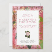 ヴィンテージカメリアフローラ65th誕生日ブランチ 招待状 (裏面)