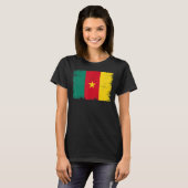 ヴィンテージカメルーン国旗カメルーン独立記念日 Tシャツ (正面フル)