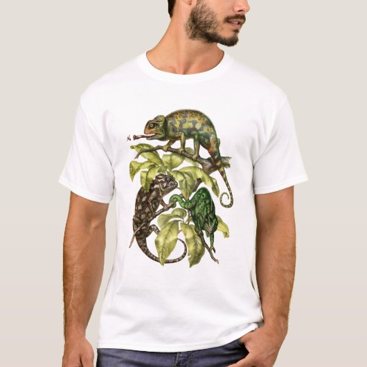 ヴィンテージカメレオンリザード Tシャツ (正面)