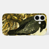 ヴィンテージカラスは枝テオ・ヴァン・ホイテマに止まった Case-Mate iPhoneケース (裏面 (横))