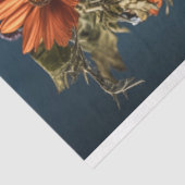 ヴィンテージカラス鳥フローラ切り離し 薄葉紙 (詳細)