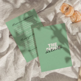 ヴィンテージカラフルはっきりしたモダン結婚レトロ エンクロージャーカード