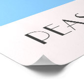 ヴィンテージカラフルアウラ効果グラデーション ポスター (角)