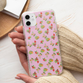 ヴィンテージカラフルエキゾチックな花シックスタイリッシュピンク Case-Mate iPhone 14 PRO MAXケース