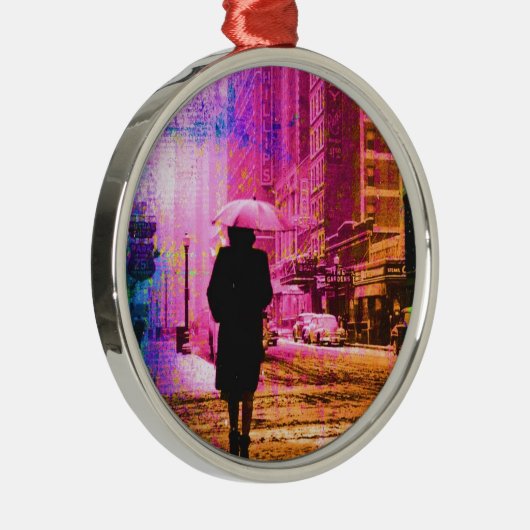 ヴィンテージカラフルカンザスシティー メタルオーナメント (右)