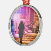 ヴィンテージカラフルカンザスシティー メタルオーナメント (左)