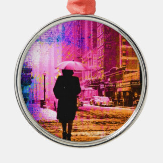 ヴィンテージカラフルカンザスシティー メタルオーナメント