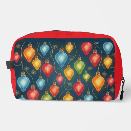 ヴィンテージカラフルクリスマスライトデコール ドップキット (正面)