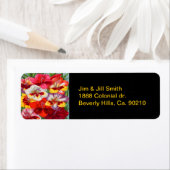 ヴィンテージカラフルグラジオラガーデン ラベル (インサイチュ)