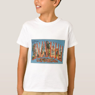 ヴィンテージカラフルグリーティング Tシャツ