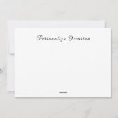 ヴィンテージカラフルサンセットサンライズ海アイランズビュー シーズンカード (裏面)