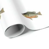 ヴィンテージカラフルサンフィッシュイラストレーション ラッピングペーパー (ロールコーナー)